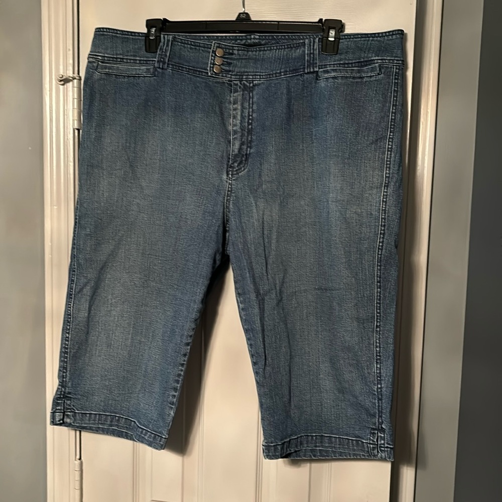Venezia faded blue capris